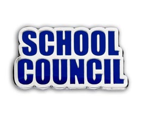 School Council badge blue (pack of 5)