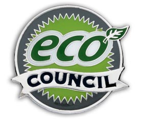 Eco Council badge (pack of 5)