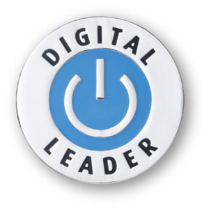 Digital Leader enamel badge (pack of 5)