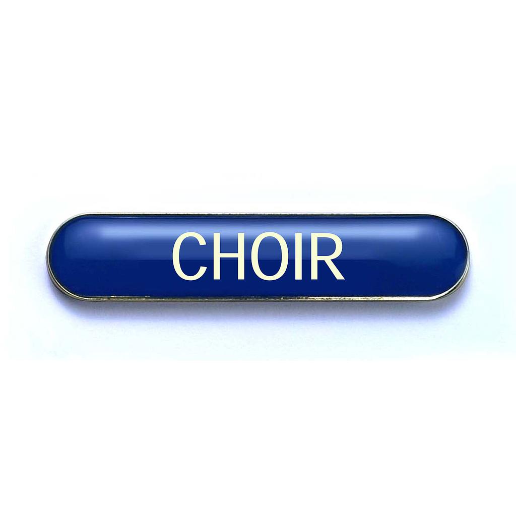 CHOIR badge blue (pack of 5)