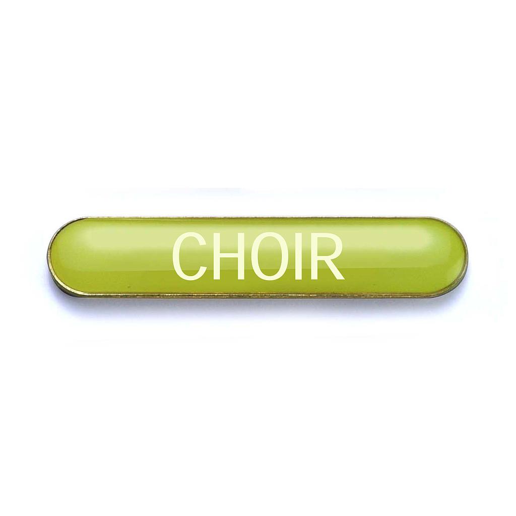 CHOIR badge yellow (pack of 5)