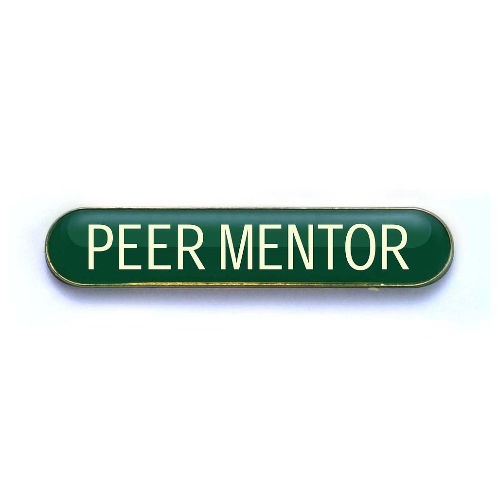PEER MENTOR badge green(pack of 5)