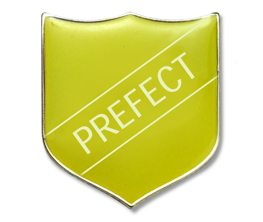 PREFECT badge yellow (pack of 5)