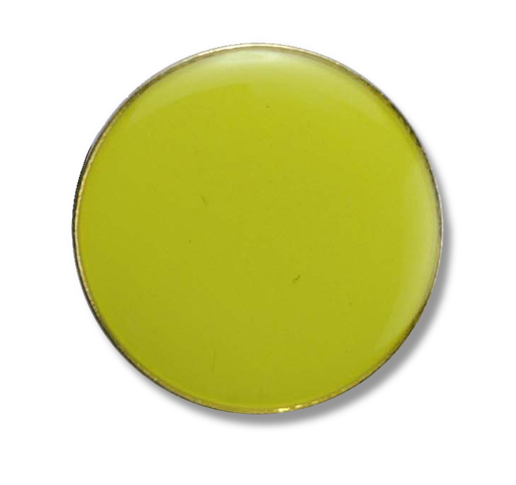Circle badge (pack of 5) - Yellow