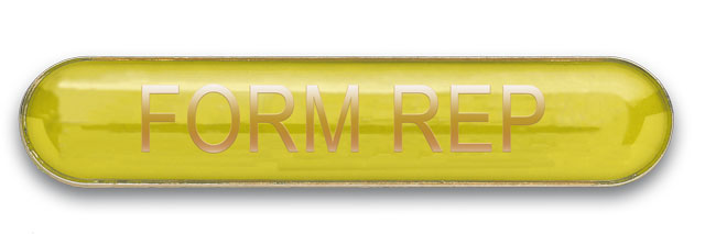 FORM REP badge yellow (pack of 5)