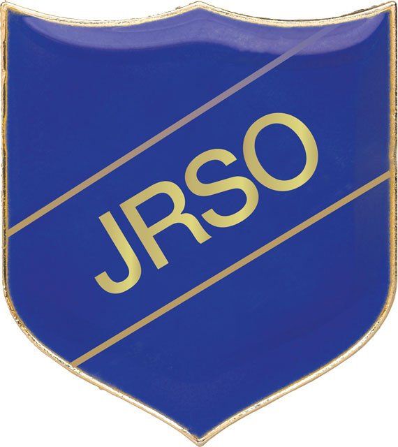 JRSO badge blue (5 in a pack)