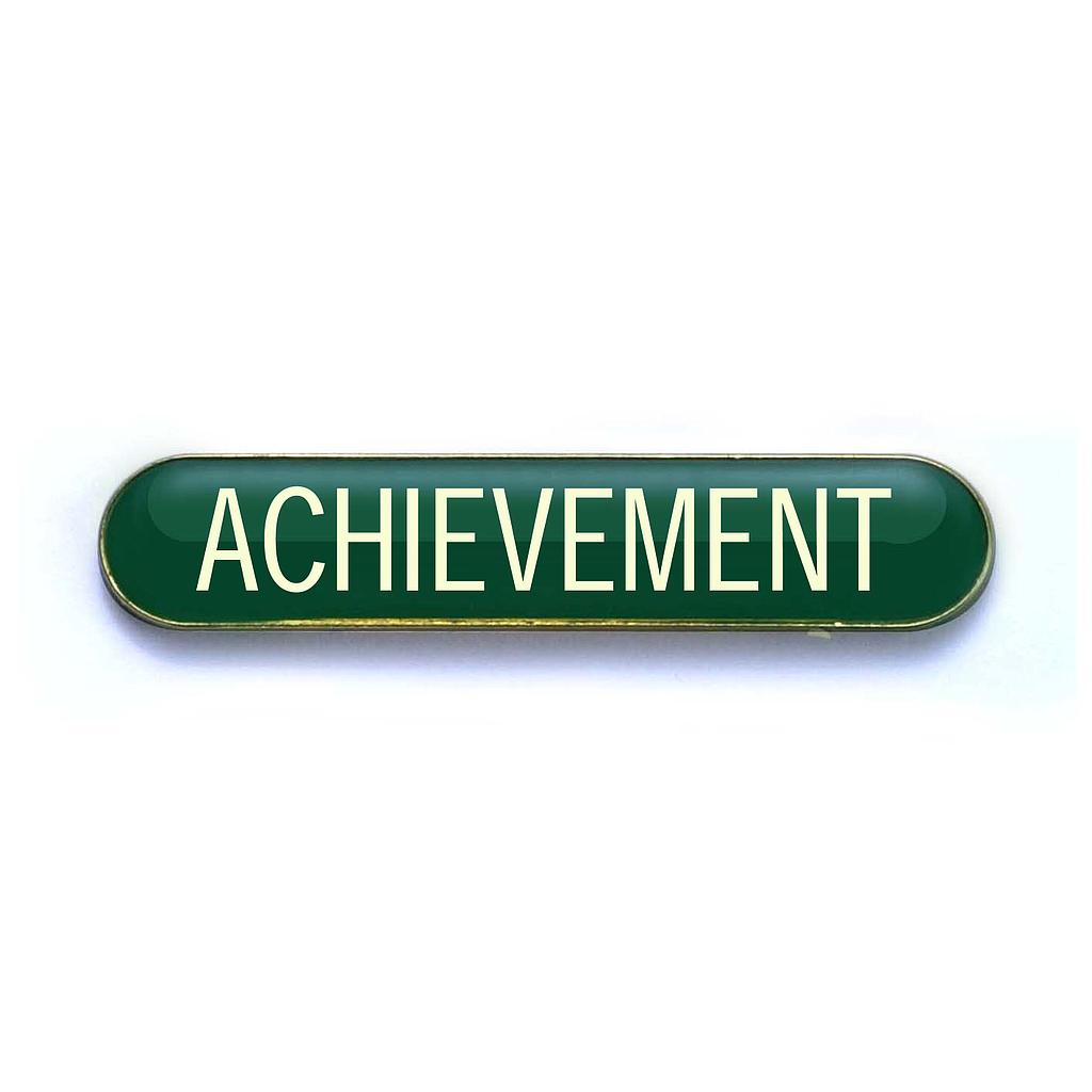 ACHIEVEMENT badge green (pack of 5)