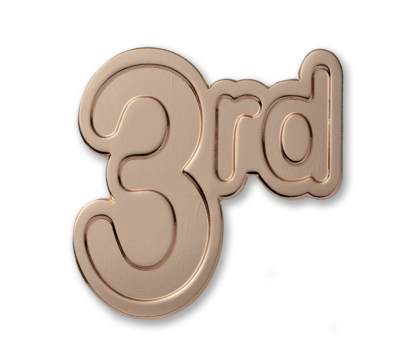 3rd Bronze badge (pack of 5)