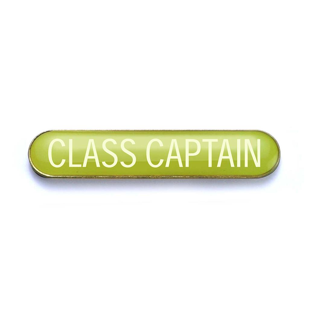 CLASS CAPTAIN badge yellow (pack of 5)