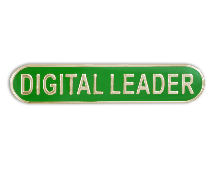 DIGITAL LEADER badge in green (pack of 5)
