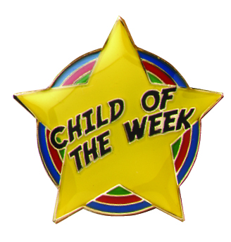 Child of the Week badge (pack of 5)