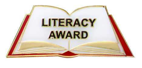 Literacy Award badge (pack of 5)