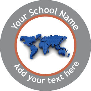 Geography Stickers