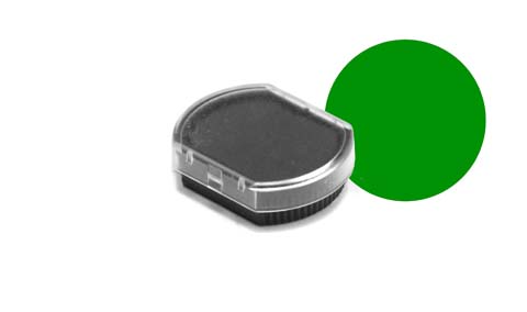 Green inkpad for 17mm stamper