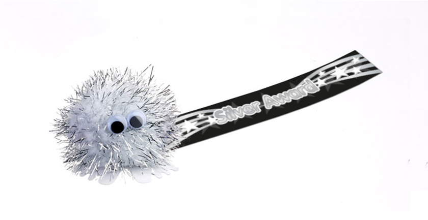 Silver Award sticker bug