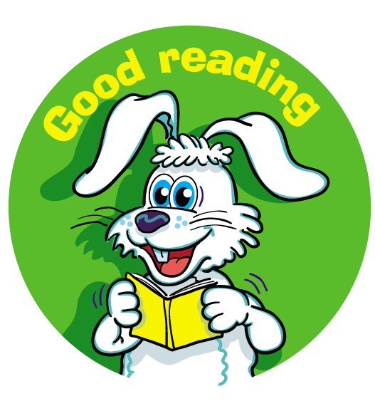 Good Reading' sticker