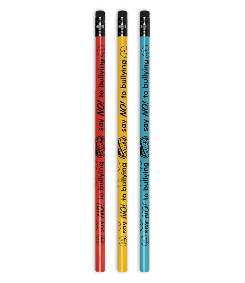 Say No To Bullying assorted pencil
