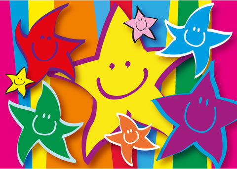 Smiling Star Postcard