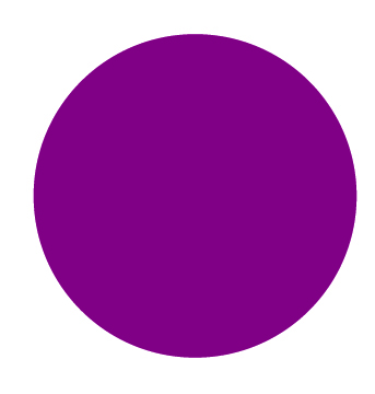 Plain Purple Dot 25mm