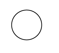 Plain White Dot 8.5mm