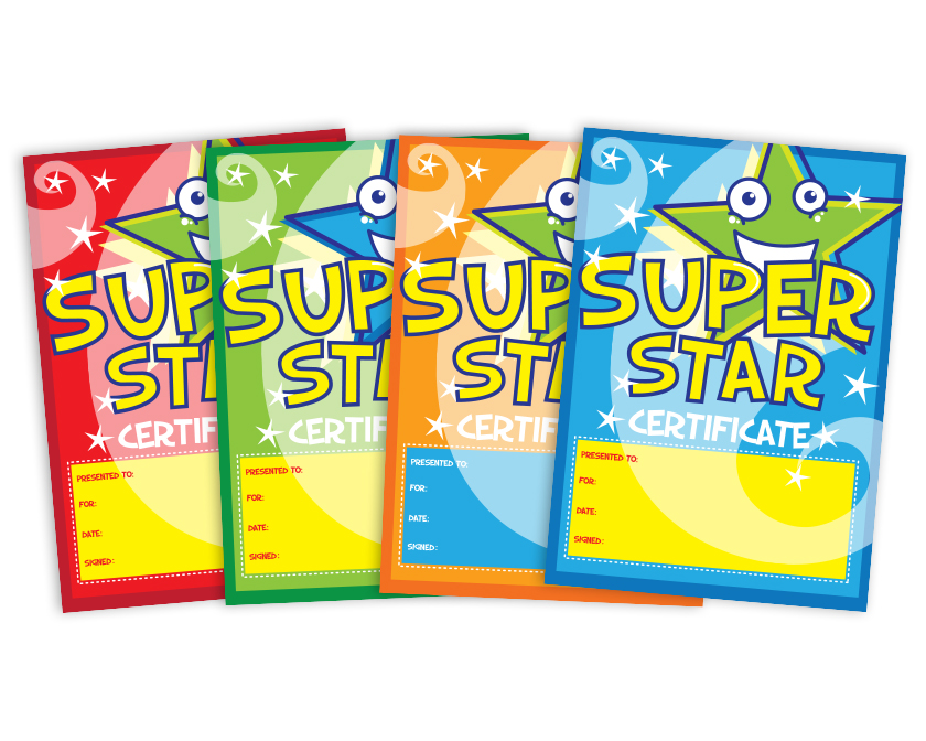 Super Star Certificates