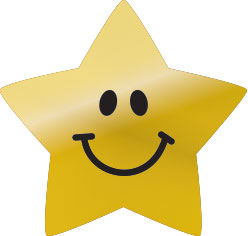 Gold Stars - 19mm - pack of 420