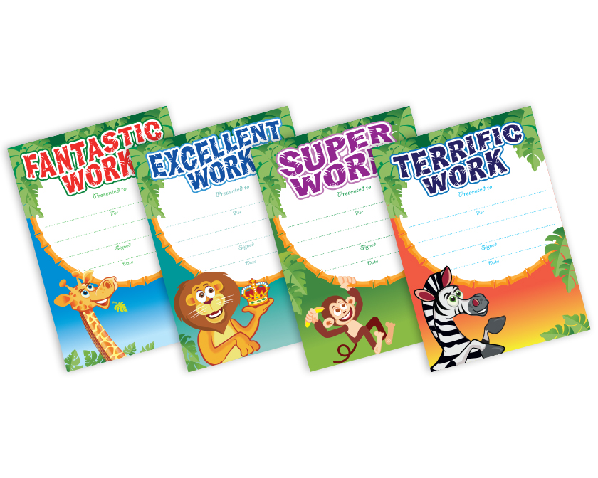 Animal Certificates Pack