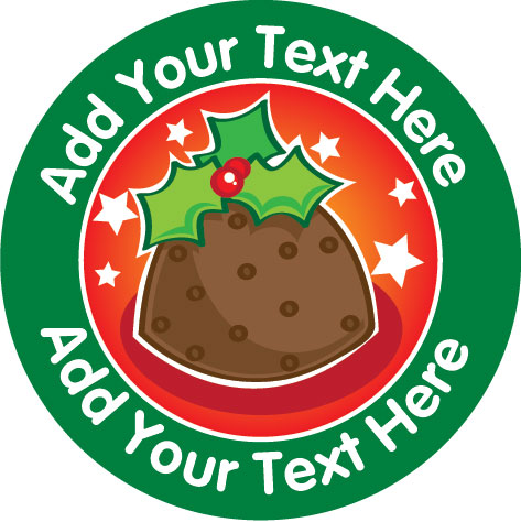 Personalised Stickers - Christmas 2 (6 designs)