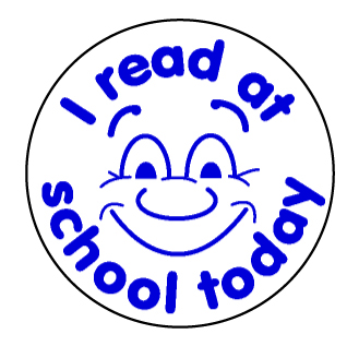 I Read At School Today stamper