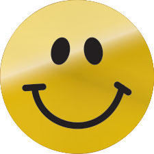 Gold Smiles - 19mm - pack of 420