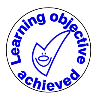 Learning Objective Achieved stamper