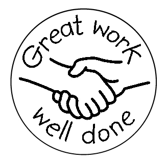 Great Work Well Done stamper