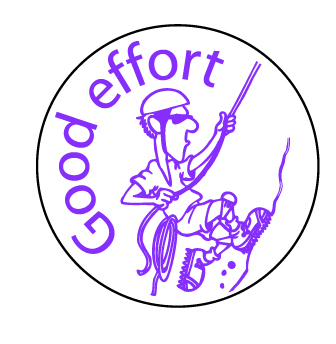 Good Effort (climber) stamper