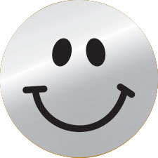 Silver Smiles - 19mm - pack of 420