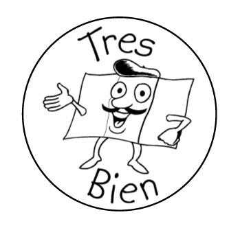 Tres Bien (flag) stamper