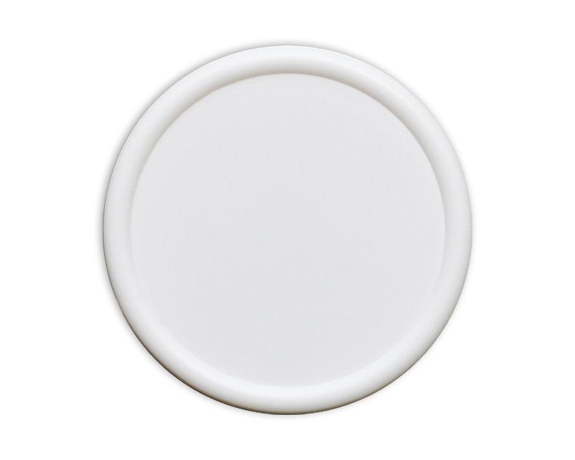 Plain white plastic tokens (pack of 25)