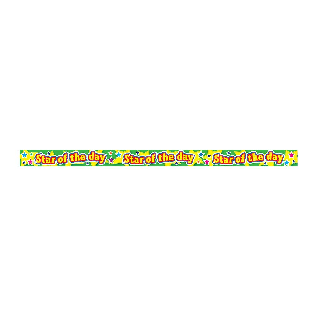 Star of the day wristband