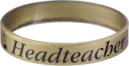 Headteacher's Award silicone wristbands