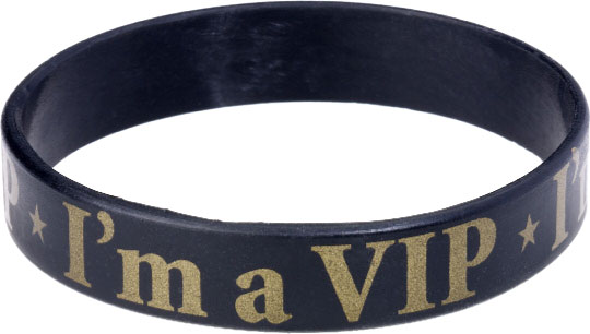 I'm a VIP silicone wristband