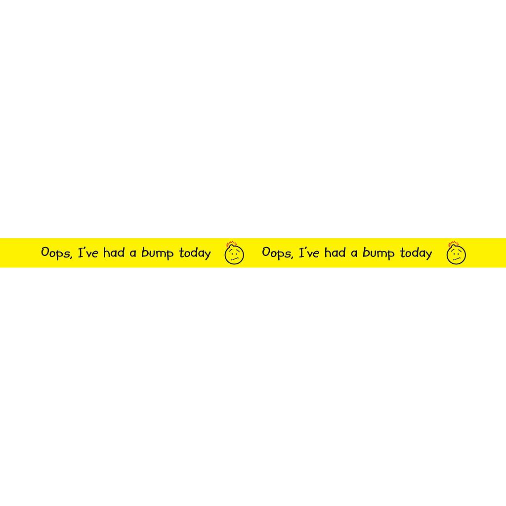 Oops, I've had a bump today wristband
