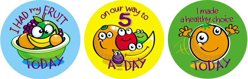 Scratch 'n' sniff Fruit triple pack