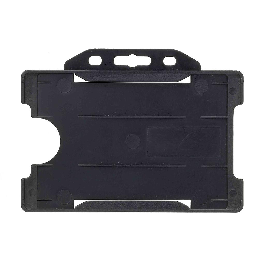 Single ID card holder black (pack of 10)