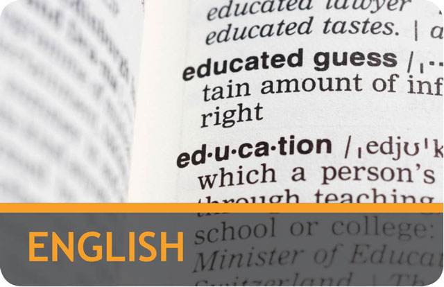 English Award Cards