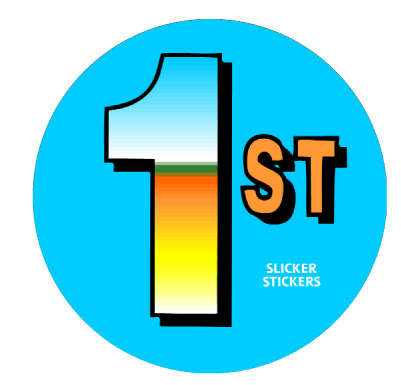 1st sticker 30mm