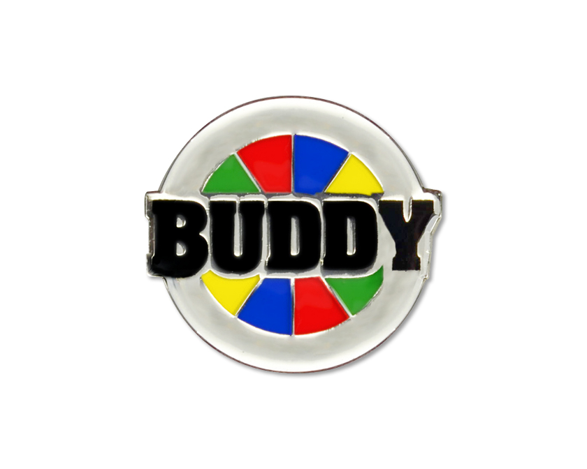 Buddy badge (pack of 5)