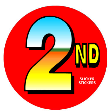 2nd sticker 30mm
