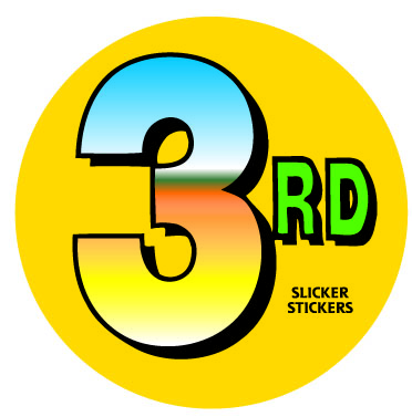 3rd sticker 30mm