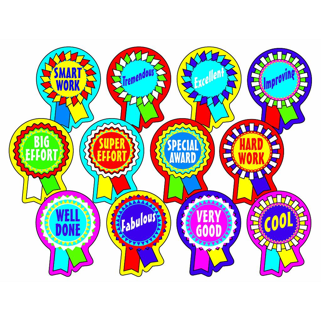 Mini Rosettes 1 sticker bumper pack