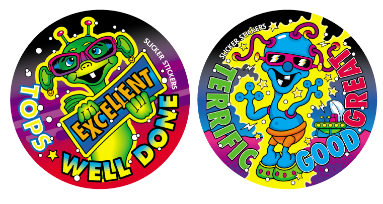 Alien sticker