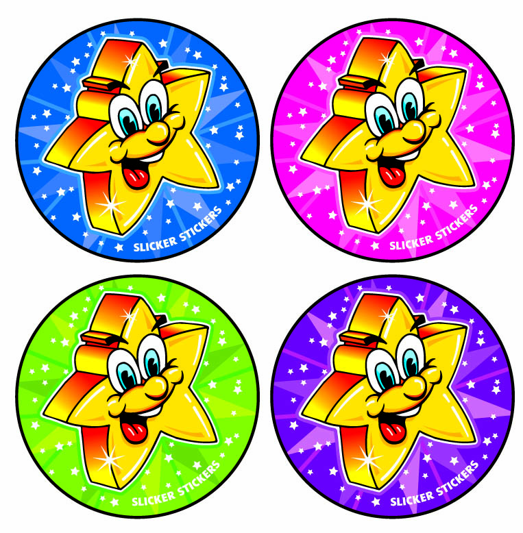 Quad Pack 'Metallic Stars'